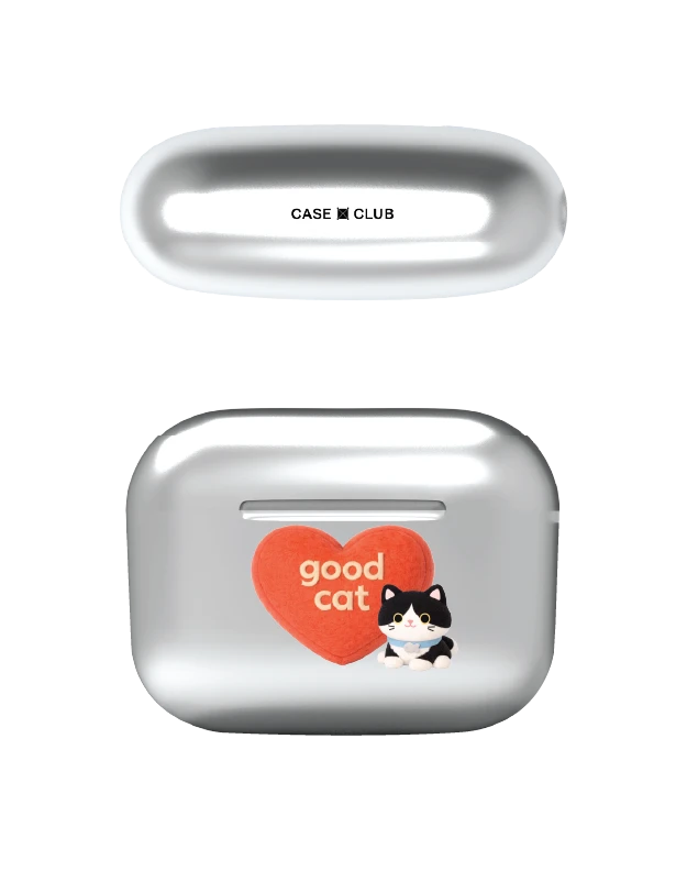 join the club heartful tuxedo cat