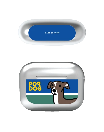 airpods pro 3 silver case join the club italian greyhound