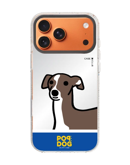 iphone 17 pro max clear mirror magsafe join the club italian greyhound