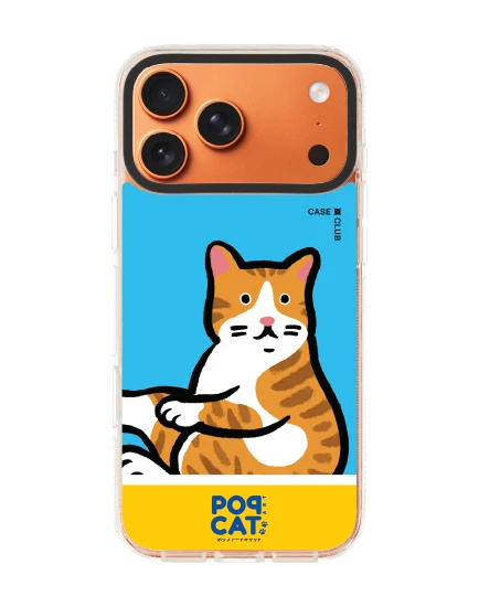 เคสใส iphone 17 pro max clear case magsafe shield join the club แมวส้ม