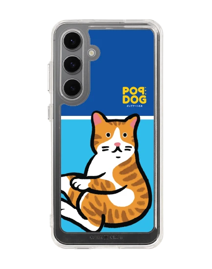 เคสใส samsung s24 fe join the club แมวส้ม