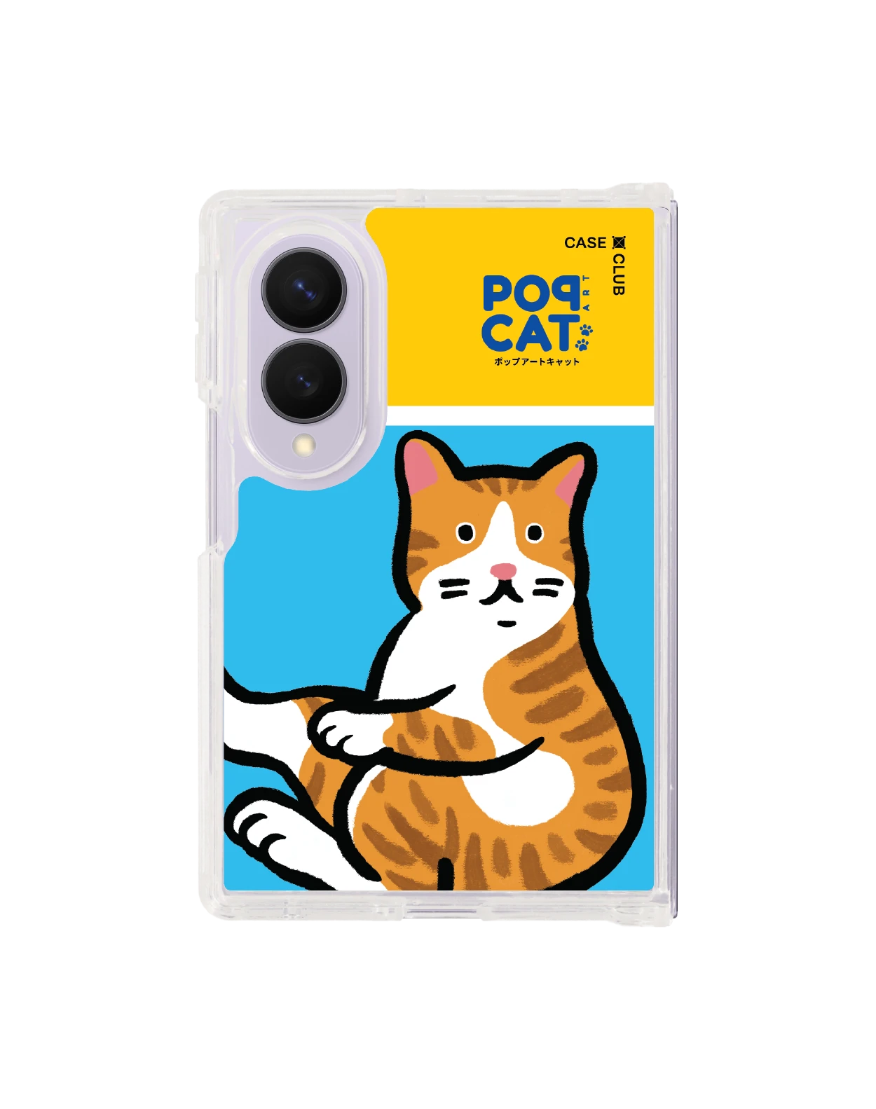 เคสใส samsung galaxy z fold 8 magsafe jtc แมวส้ม