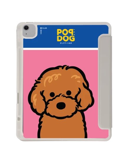 ipad air6/7 13" 2025 (m2/m3) clear grey join the club poodle