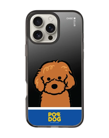 iphone 16 pro max black mirror magsafe join the club poodle