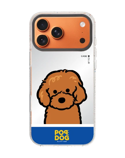 iphone 17 pro max clear mirror magsafe join the club poodle