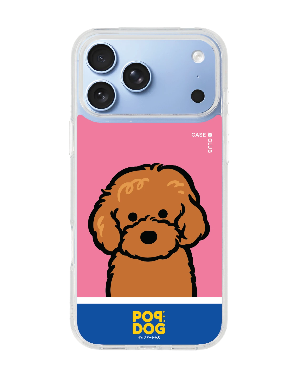 iphone 18 pro max clear magsafe join the club poodle