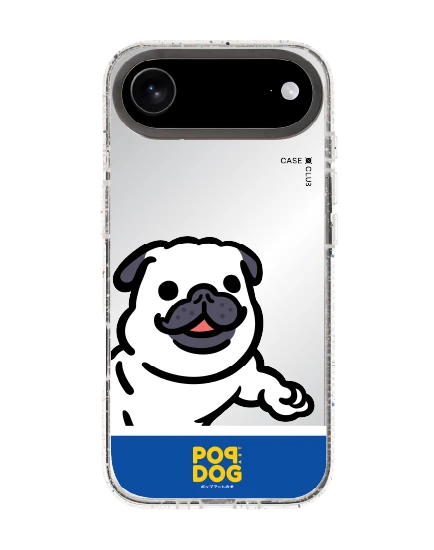 iphone air clear mirror magsafe join the club pug