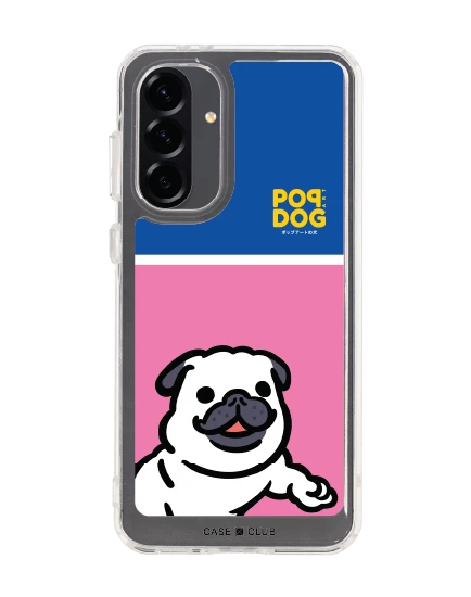 samsung galaxy a56 clear case join the club pug