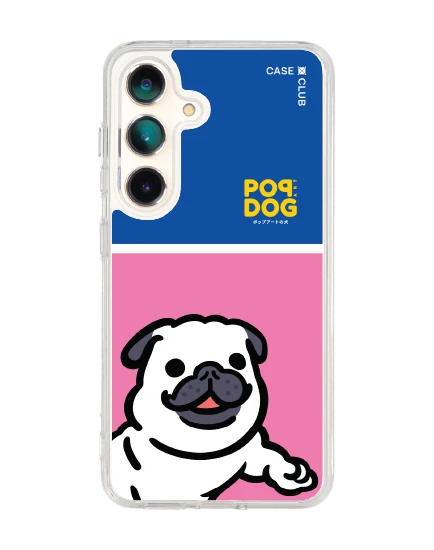 samsung galaxy s25 clear magsafe join the club pug