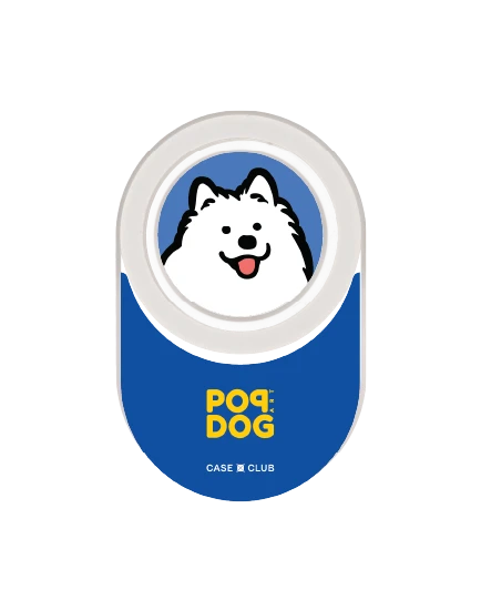 clear popgrip join the club samoyed