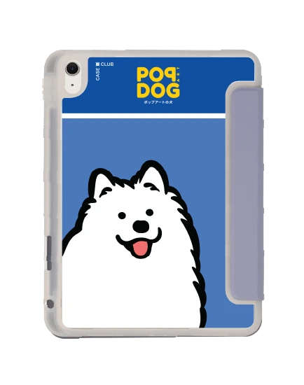 เคสใส ipad air4/5/6/7 11" 2025 (m2/m3) สีม่วง join the club ซามอยด์