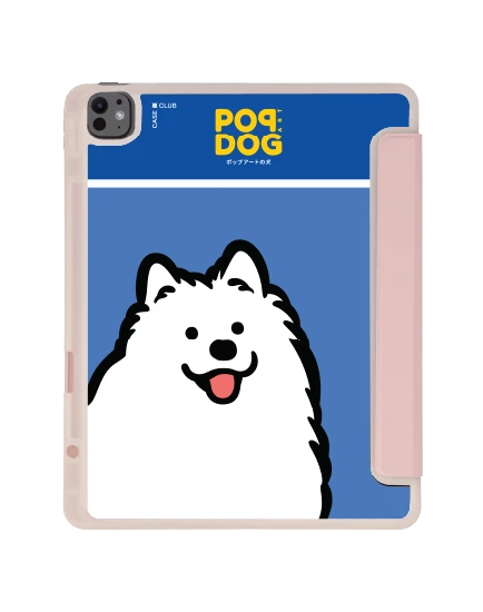 เคสใส ipad air6/7 13" 2025 (m2/m3) สีชมพู join the club ซามอยด์