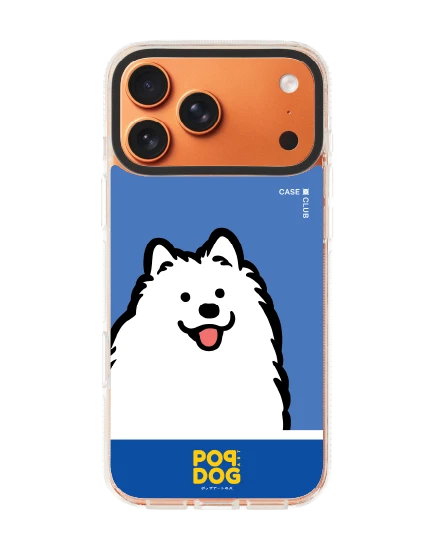iphone 17 pro max clear case magsafe shield join the club samoyed