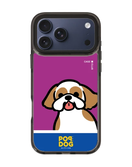 เคสใส iphone 17 pro max magsafe สีดำ join the club ชิสุ