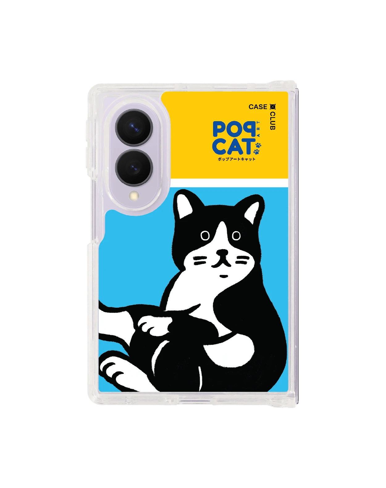 เคสใส samsung galaxy z fold 8 magsafe jtc แมวทักซิโด้