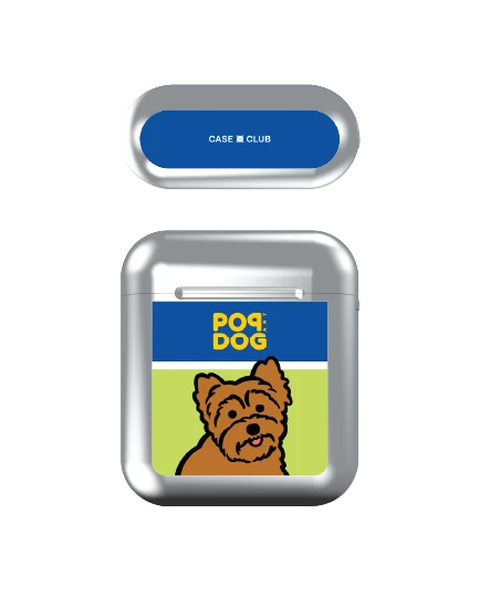 เคสสีเงิน airpods รุ่น 1/2 join the club ยอร์คเชียร์ เทอร์เรีย