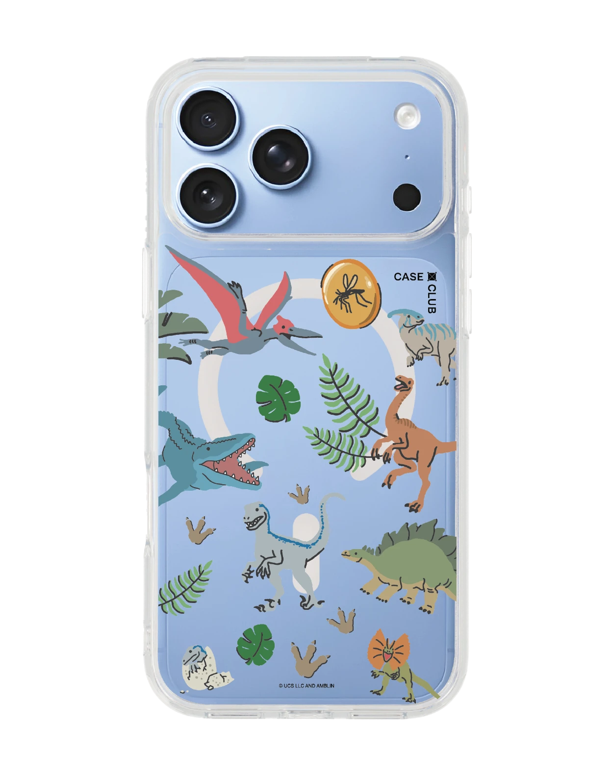 iphone 18 pro max clear magsafe jurassic cute dinosaur