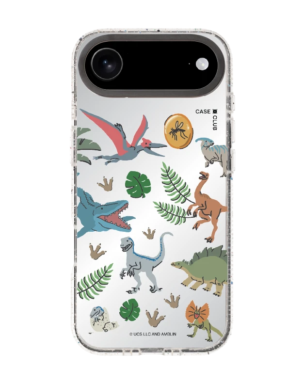 เคสกระจกใส iphone air mirror magsafe jurassic cute dinosaur