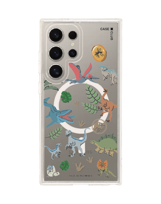 เคสใส samsung s24 ultra magsafe jurassic cute dinosaur