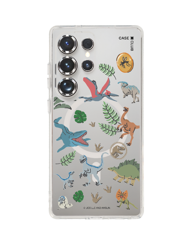 เคสใส samsung galaxy s25 ultra magsafe jurassic cute dinosaur