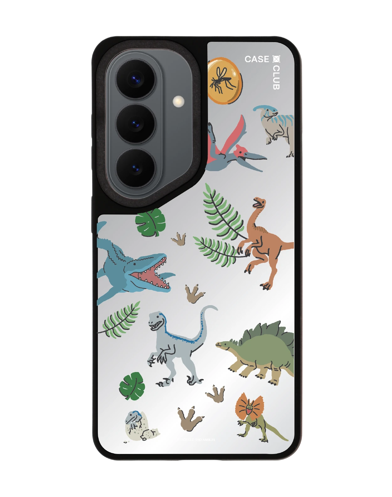 เคสกระจก samsung s26 matte magsafe jurassic cute dinosaur