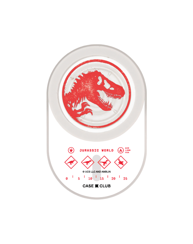 ป๊อปกริป ใส jurassic red map