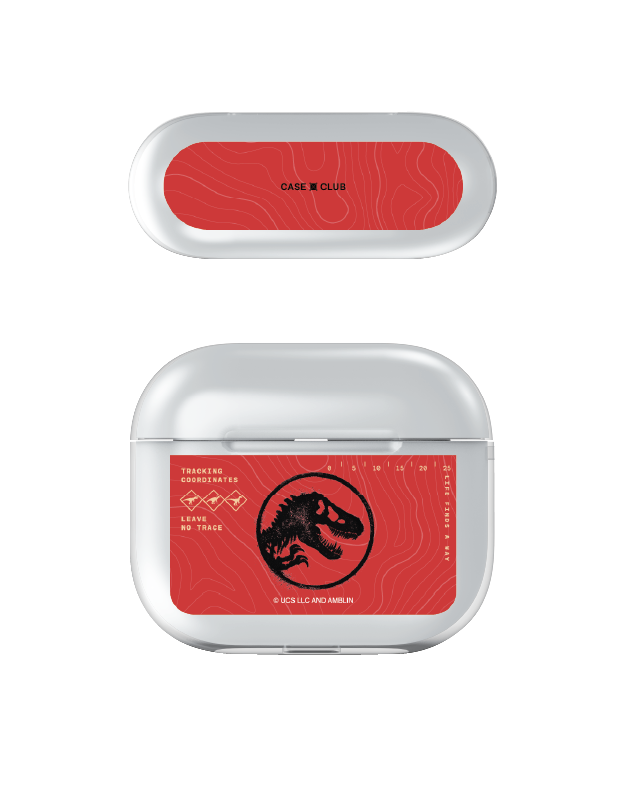 เคสใส airpods รุ่น 3 jurassic t-rex attack
