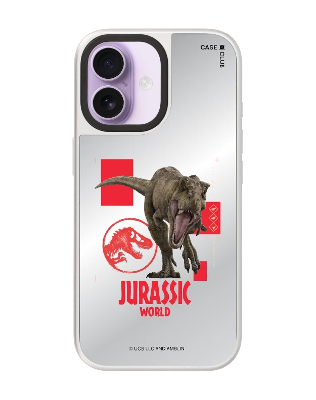 iphone 17 mirror silver magsafe jurassic t-rex attack