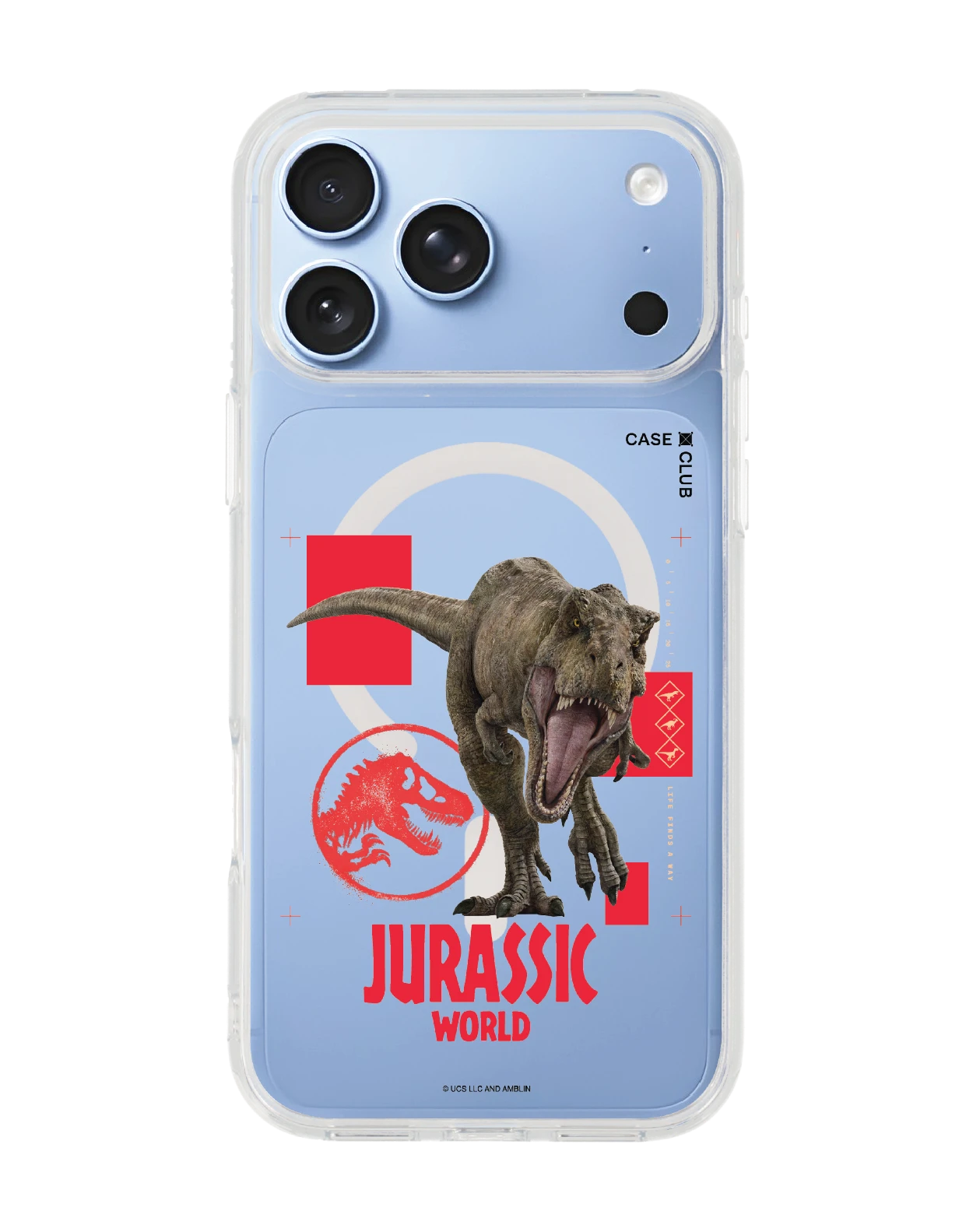 iphone 18 pro max clear magsafe jurassic t-rex attack