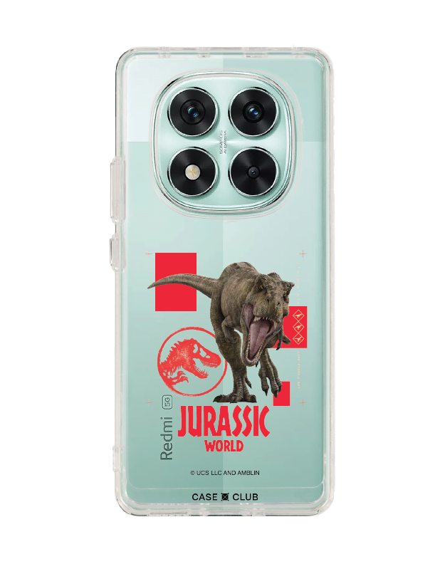 เคสใส redmi note 14 pro jurassic t-rex attack