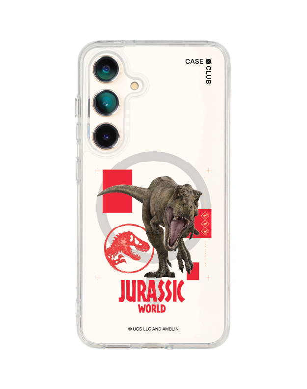 เคสใส samsung galaxy s25 magsafe jurassic t-rex attack