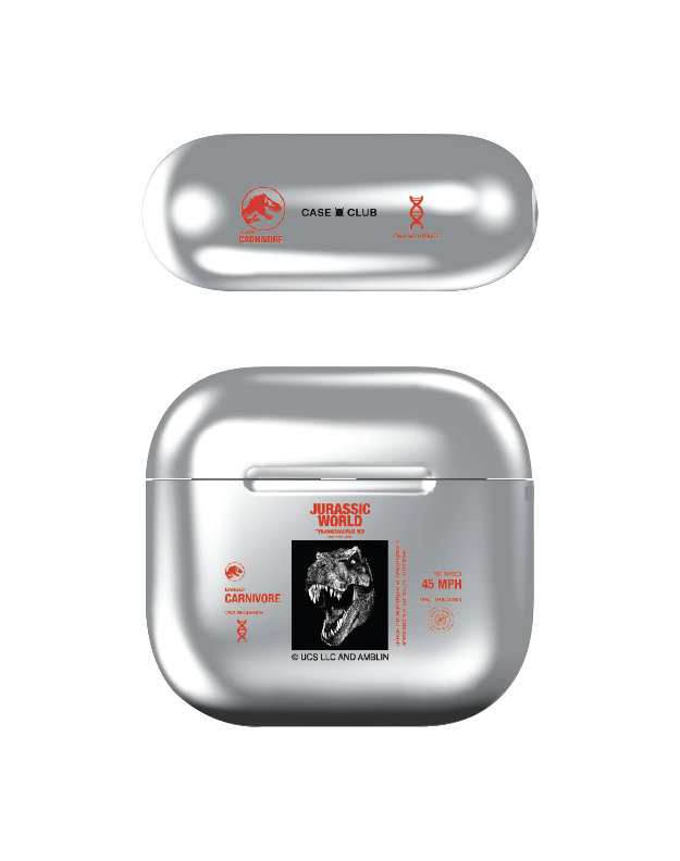 เคสใส airpods 4 jurassic t-rex carnivore