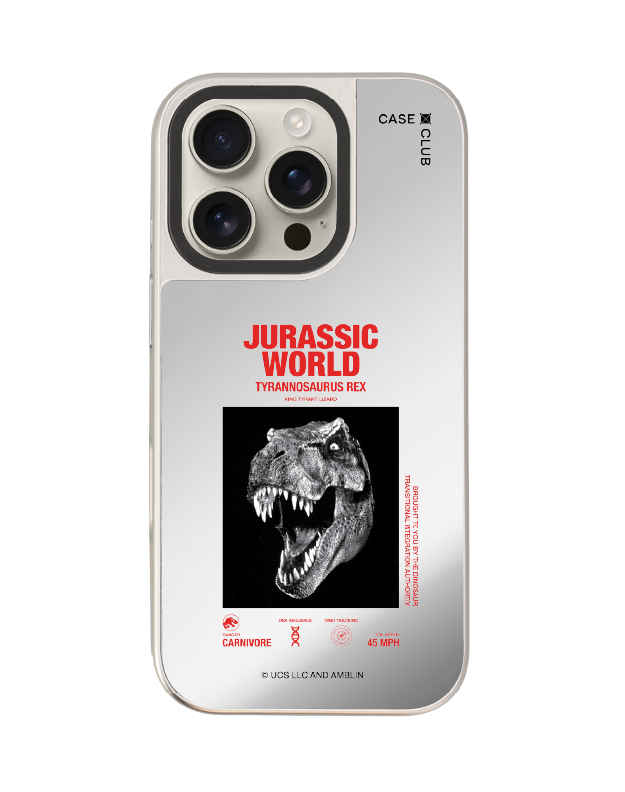 เคสกระจก iphone 16 pro max magsafe jurassic t-rex carnivore
