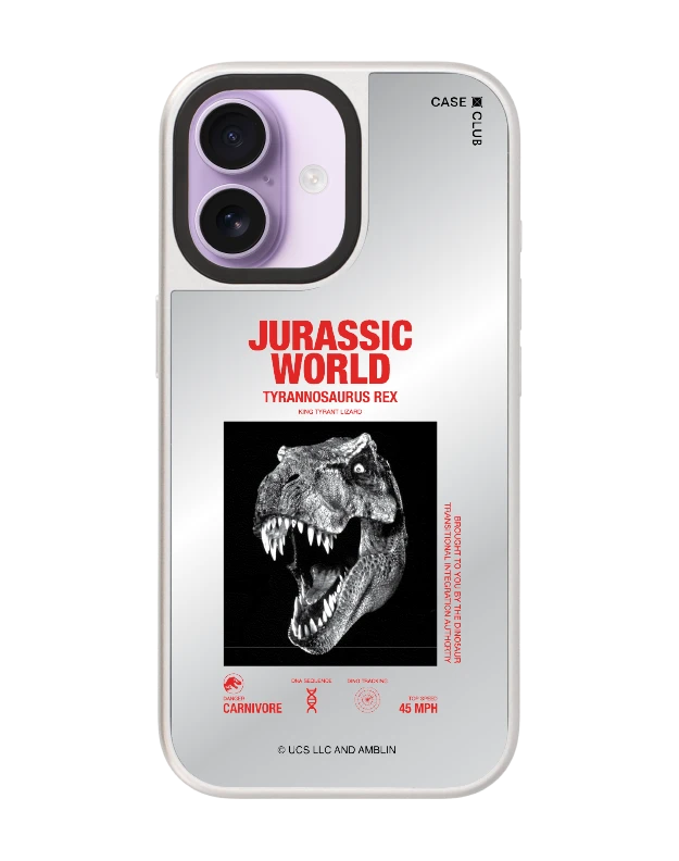 iphone 17 mirror silver magsafe jurassic t-rex carnivore