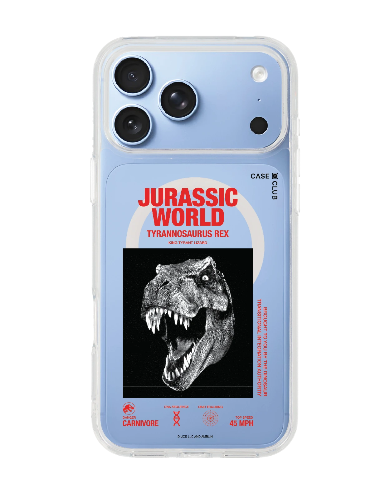 iphone 18 pro max clear magsafe jurassic t-rex carnivore