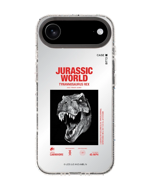 เคสกระจกใส iphone air mirror magsafe jurassic t-rex carnivore