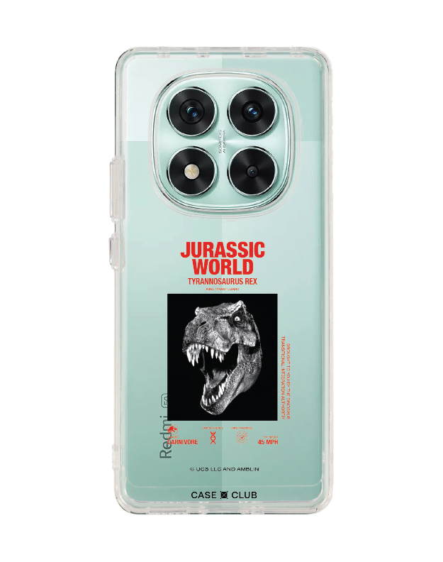 เคสใส redmi note 14 pro jurassic t-rex carnivore