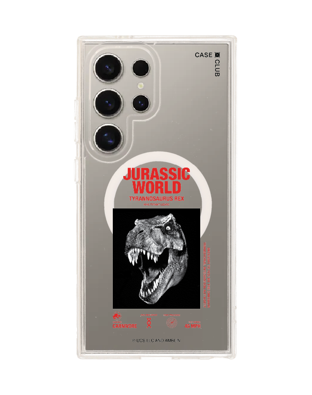 เคสใส samsung s24 ultra magsafe jurassic t-rex carnivore