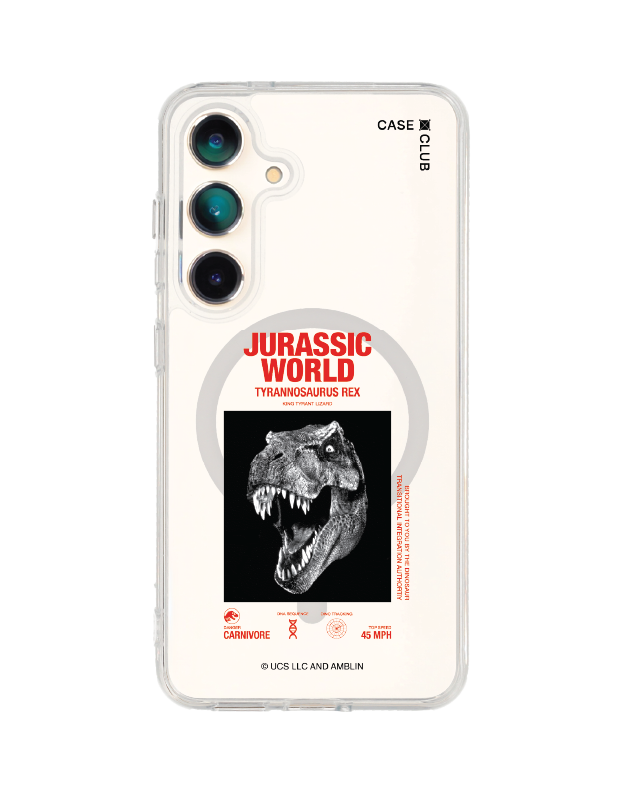 เคสใส samsung galaxy s25 magsafe jurassic t-rex carnivore