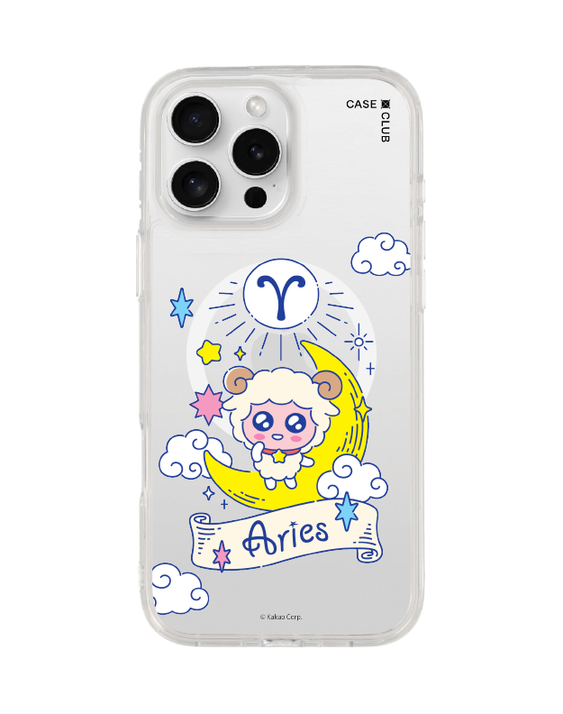 เคสใส iPhone 16 Pro Max MagSafe Kakao Apeach ราศีเมษ
