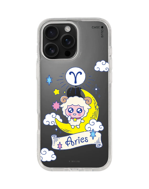 iphone 16 pro max clear case kakao apeach aries