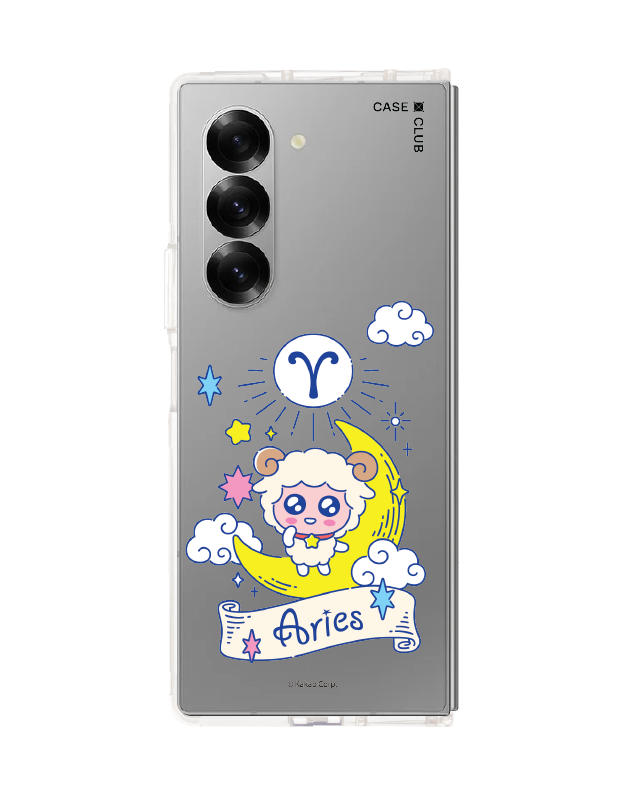 เคสใส samsung galaxy z fold 6 kakao apeach ราศีเมษ