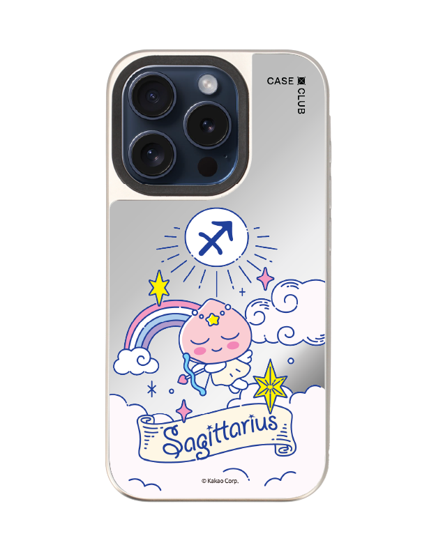 เคสกระจก iphone 15 pro magsafe kakao apeach ราศีธนู