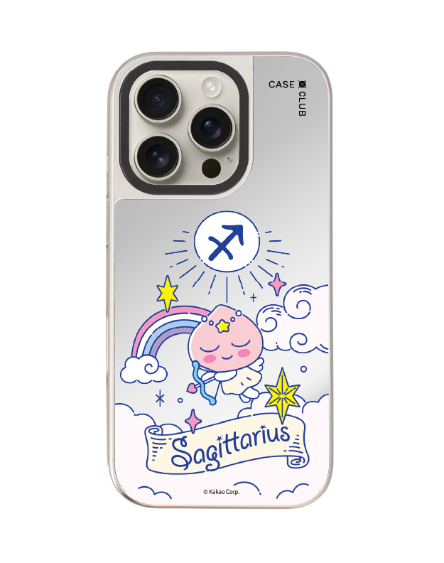 เคสกระจก iphone 16 pro max magsafe kakao apeach ราศีธนู