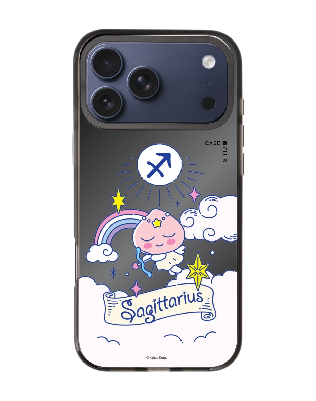 เคสกระจกดำ iphone 17 pro max magsafe kakao apeach sagittarius