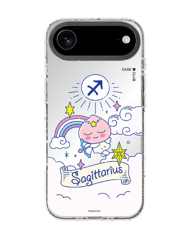 เคสกระจกใส iphone air magsafe kakao apeach sagittarius