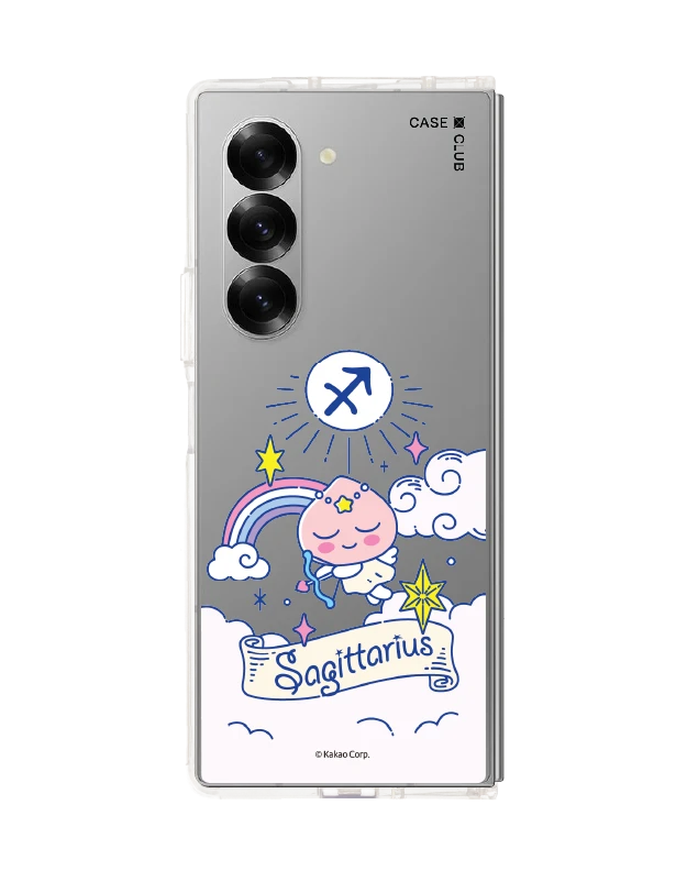 เคสใส samsung galaxy z fold 6 kakao apeach sagittarius