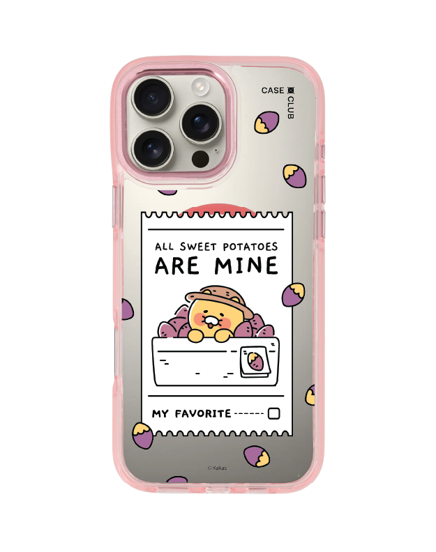 iPhone 16 Pro Max Clear Pink MagSafe Kakao Diary ชุนซิกมันฝรั่ง