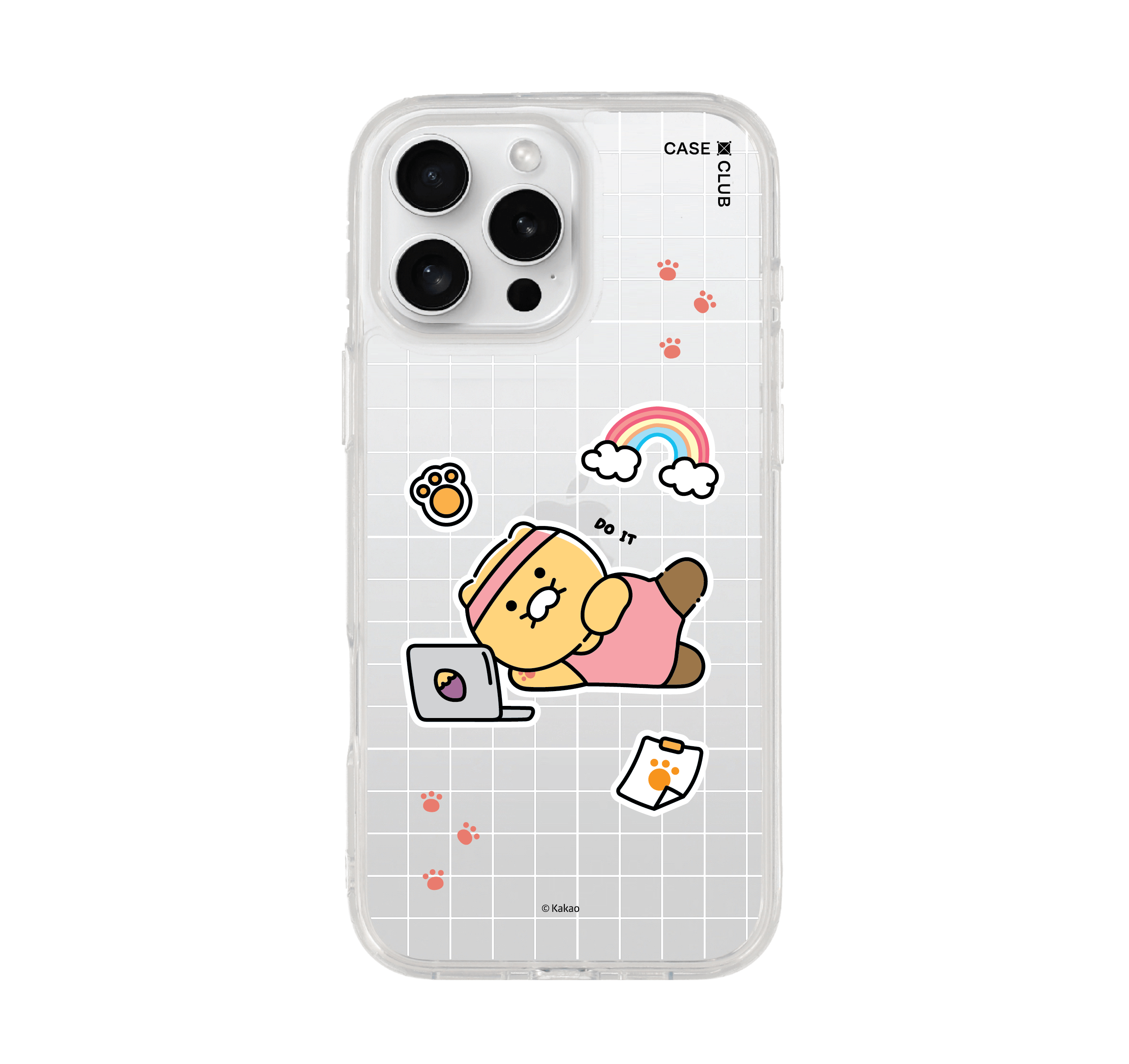 เคสใส iphone 16 pro max kakao diary choonsik workout
