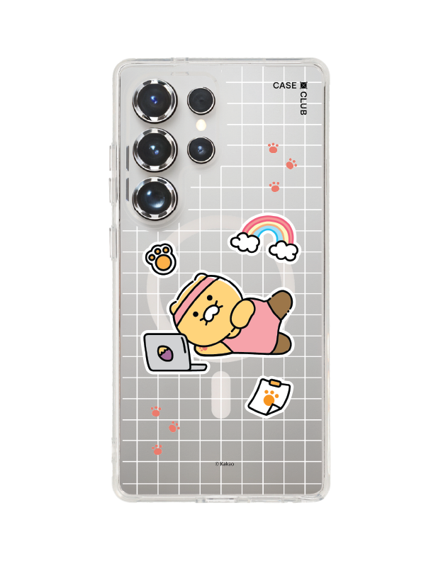 เคสใส samsung galaxy s25 ultra magsafe kakao choonsik เวิร์คเอาท์